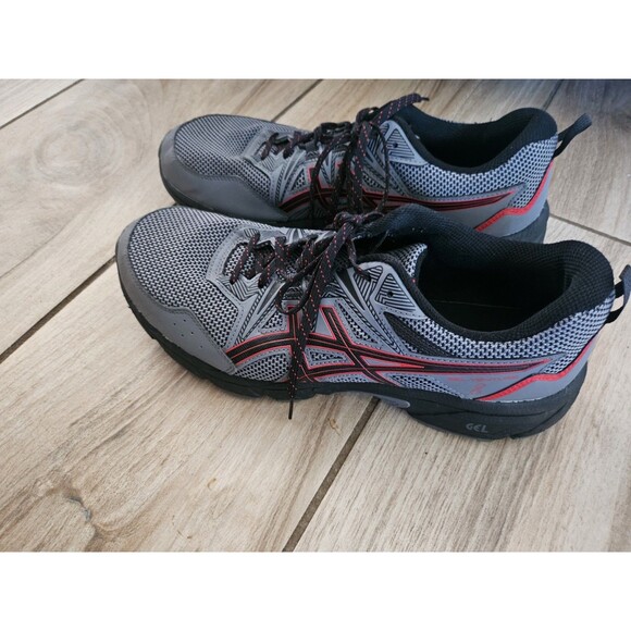 Size 11 - Asics Gel Venture 8 Metropolis Red Mens Casual Sneakers. - Picture 2 of 11